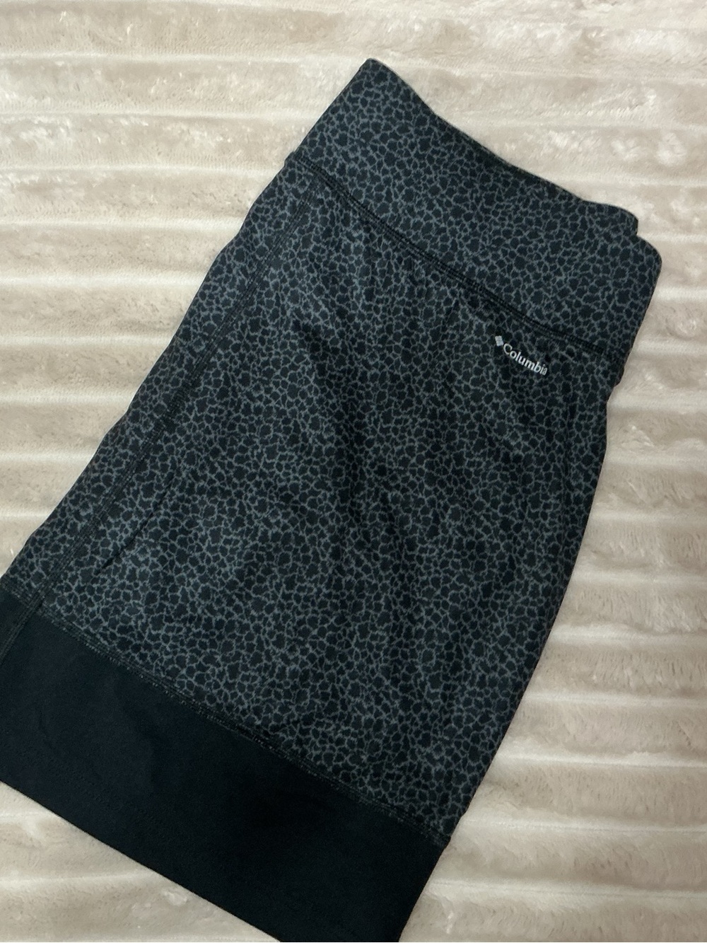 Columbia Women's Black Printed Athletic Skort